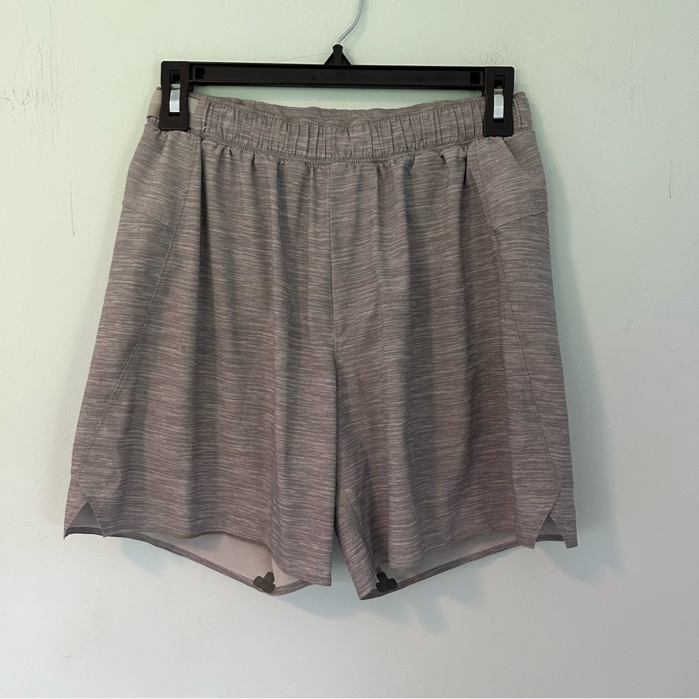 Lululemon Gray SLTC Lightweight Surge Shorts Size Small